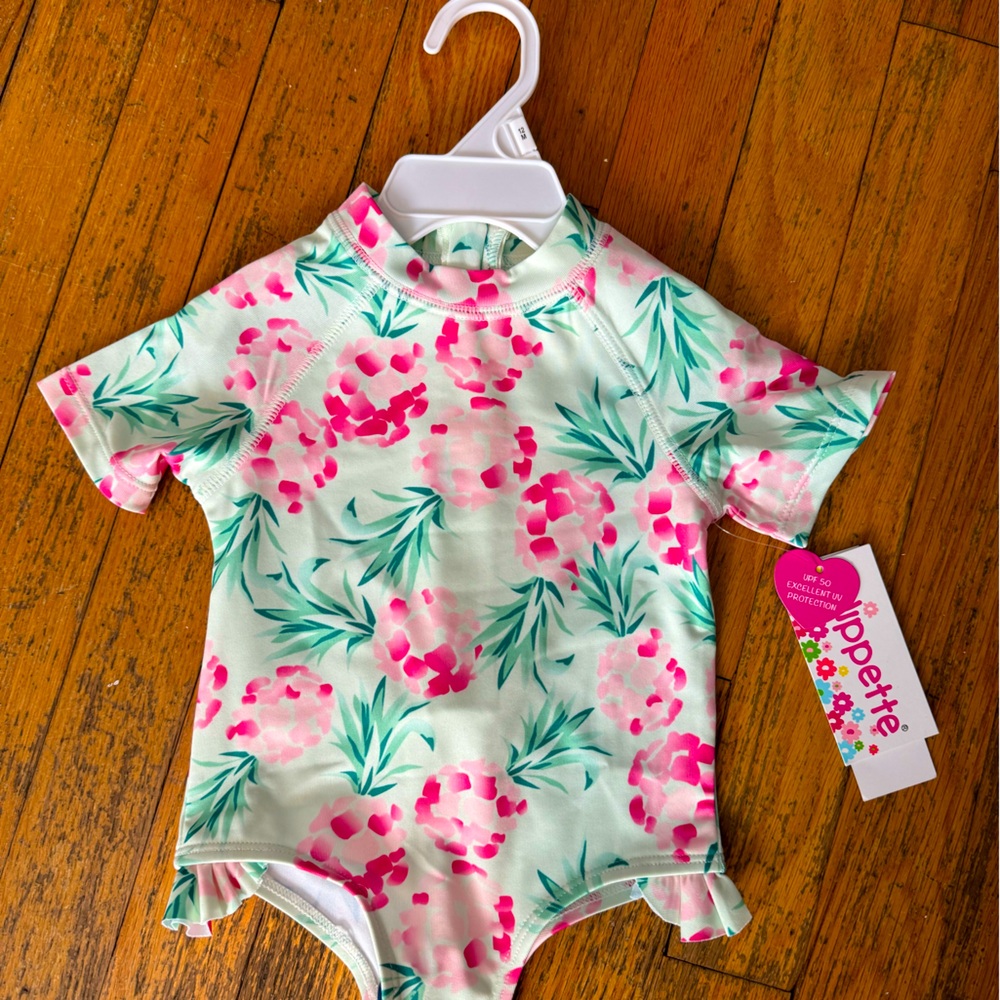 Girls bathing suit 12M